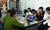 Cảnh sát phòng chống tội phạm công nghệ cao, Công an Hà Nội đấu tranh với một đường dây tội phạm mạng.