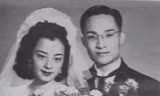 Kim Dung và người vợ đầu tiên.