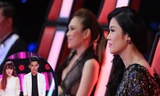 Thu Phương 'bật khóc' ở The Voice vì quá xúc động