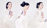 Mỹ nhân Hàn quyến rũ lạ kỳ với hanbok mùa thu