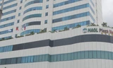 Tòa nhà khách sạn Hoàng Anh Gia Lai Đà Nẵng - nơi xảy ra vụ tai nạn.