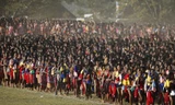 Toàn cảnh lễ hội tuyển vợ của vua Mswati III.