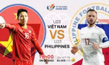Tương quan trận đấu U23 Việt Nam - U23 Philippines