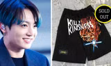 Khổ như “thánh sold-out” Jung Kook: Mặc quần soóc đi lông nhông cũng gây “cháy hàng“