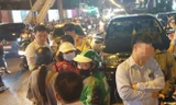 Hiện trường vụ tai nạn.