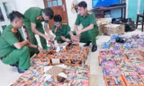 Phá đường dây buôn pháo lậu quy mô lớn, bắt 7 đối tượng 