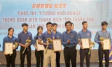 Nhiều ý tưởng khởi nghiệp của thanh niên được tuyên dương
