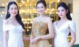 Hoa hậu Đỗ Thị Hà, Ngọc Hân và dàn á hậu dự kỷ niệm 20 năm báo điện tử Tiền Phong