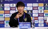 HLV Shin Tae-yong cười thích thú khi biết Indonesia chung bảng Việt Nam