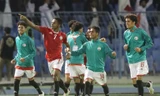 Tuyển U16 Yemen ăn mừng chiến thắng