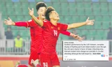Người hâm mộ Đông Nam Á trầm trồ trước màn trình diễn của U20 Việt Nam