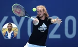 Stefanos Tsitsipas và HLV Fiotakis (ảnh nhỏ)