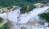 Dự án thuỷ điện Đăk Mi 1 thi công trở lại sau tai nạn khiến 5 người tử vong