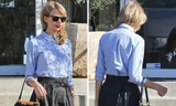 Taylor Swift khiến fan ghen tỵ vì chân quá dài