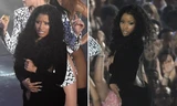 Nicki Minaj rách váy trên sân khấu vì diễn quá 'sung'