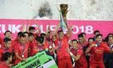 Tuyển Việt Nam đoạt chức vô địch AFF Suzuki Cup 2018 ảnh: nhu ý