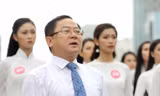 Nhà báo Lê Xuân Sơn, Trưởng BTC HHVN 2018. Ảnh: Mạnh Thắng