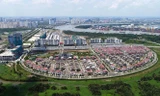 Một góc Khu đô thị mới Thủ Thiêm. Ảnh: Zing