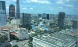 Trung tâm TPHCM nhìn từ cao ốc Vincom (quận 1)