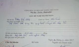 Một trong những chứng từ thanh toán tiền tiếp khách do ông Đồng trình, có chữ ký của ông Tuyên từ 2017 nhưng đến nay vẫn chưa được thanh toán 