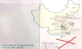 bản đồ du lịch “đường lưỡi bò” phi pháp