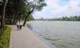 Dự án chỉnh trang, cải tạo, kè hồ Hoàn Kiếm đã phát huy được giá trị di sản, đóng góp vào việc giữ gìn kiến trúc, cảnh quan chung của Hà Nội Ảnh: Duy Phạm 