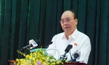Thủ tướng Nguyễn Xuân Phúc lắng nghe, giải đáp nhiều vấn đề cử tri huyện An Lão quan tâm