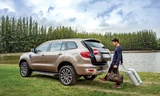 Ford Everest 2018 có mở cốp rảnh tay (đá cốp) và hỗ trợ đỗ xe tự động