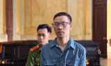 Ông Nguyễn Văn Chung tại phiên tòa.