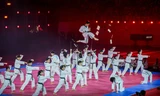 Ấn tượng lễ khai mạc giải Taekwondo Cảnh sát châu Á