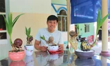 Bonsai dừa độc đáo, sản phẩm khởi nghiệp của chàng trai 9X Bến Tre