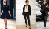 Diện màu đen đẹp như Victoria Beckham