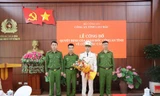 Công an tỉnh Lai Châu công bố tân Trưởng phòng Cảnh sát điều tra tội phạm về ma túy