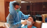 Xuân Trường được lấy mẫu xét nghiệm ảnh Anh Đoàn từ UAE