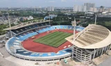 Sân Mỹ Đình đang được cải tạo