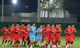 ĐT Việt Nam tập buổi đầu tiên tại UAE ảnh Anh Đoàn