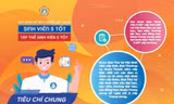 Tiêu chí đạt Sinh viên 5 tốt' và 'Tập thể sinh viên 5 tốt' sửa đổi