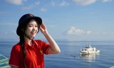 Nữ sinh Ngoại giao mang theo lời hứa giữa trùng khơi Trường Sa ra thế giới