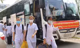 Trong đợt dịch này, với tinh thần "chống dịch như chống giặc", tương thân tương ái, thầy và trò trường ĐH Kỹ thuật Y tế Hải Dương tiếp tục lên đường chi viện cho 2 tỉnh Bắc Ninh và Bắc Giang phòng chống dịch COVID-19.