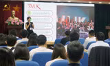 Sinh viên Hà Nội hào hứng dự sự kiện 'Hạ cánh nơi Anh'