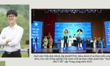 Thủ lĩnh sinh viên Học viện Nông nghiệp Việt Nam toả sáng với danh hiệu 'Sinh viên 5 tốt'