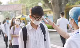 Thí sinh tham dự đợt 1 kỳ thi tốt nghiệp THPT 2021. Ảnh: DƯƠNG TRIỀU.