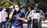 Thí sinh tham dự kỳ thi tốt nghiệp THPT 2021.