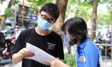 Thí sinh dự thi tốt nghiệp THPT năm 2021 tại Hà Nội.