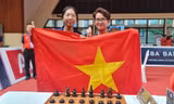 Hai nữ sinh giành Huy chương Vàng đầu tiên tại SEA Games 32