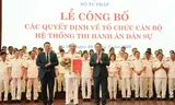 Bộ Tư pháp bổ nhiệm 3 lãnh đạo Cục Quản lý Thi hành án dân sự