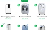 Nhiều loại máy tạo oxy đều thông báo hết hàng