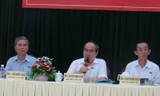 Đoàn đại điểu Quốc hội TPHCM tiếp xúc cử tri sáng ngày 14/5