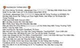 Một tin nhắn lừa đảo được gửi qua messenger của Facebook