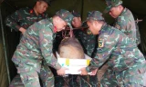 Hòa Bình: Hủy nổ quả bom nặng 900 kg 